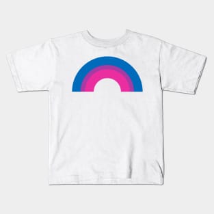 Bisexual Rainbow Pride Flag Kids T-Shirt